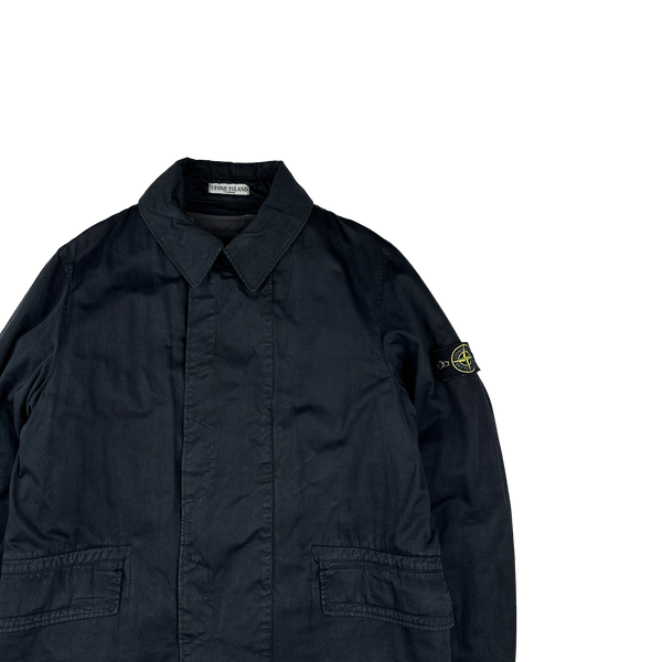 Stone Island 2002 Navy Raso Spaceman Dutch Rope Jacket - Large