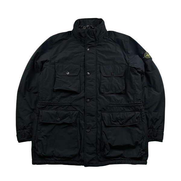 Stone Island Black Naslan Light Watro Primaloft Field Jacket - XXL