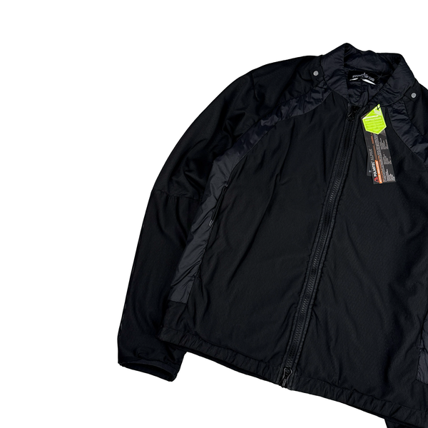 Stone Island 2020 Black Shadow Project Ren Mesh Bomber Jacket - Medium