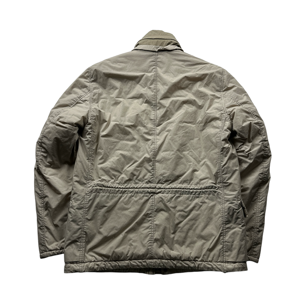 Stone Island 2022 Tan Naslan Light Watro Primaloft Shoulder Badge