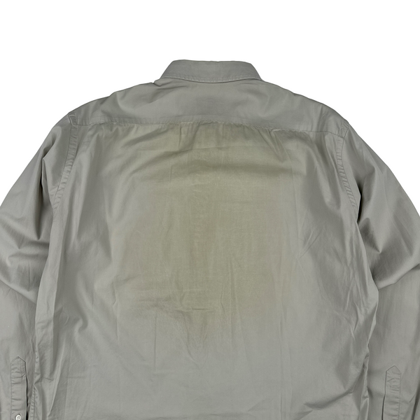 Burberry Grey Button Up Shirt - Large