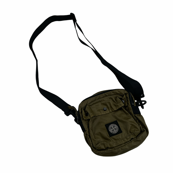 Stone Island 2020 Khaki Compass Patch Multi Purpose Bag