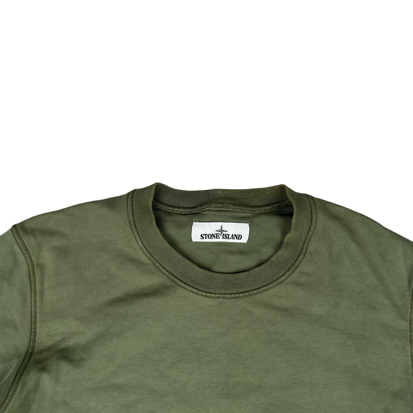 Stone Island 2020 Green Crewneck Sweatshirt - Medium
