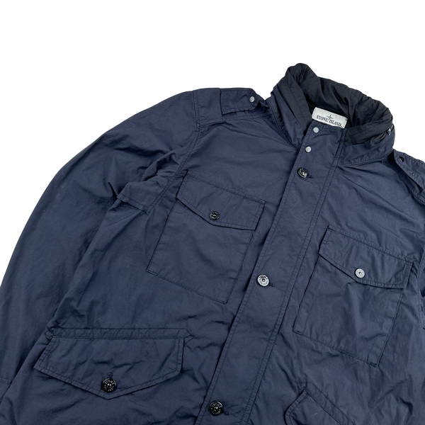 Stone Island 2020 Black Naslan Utility Jacket - Large