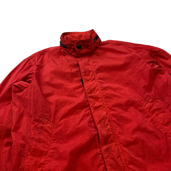CP Company Red Chrome Nylon Zipped Jacket - XL