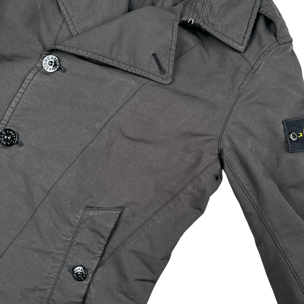Stone Island 2015 David TC Brown Trench Coat - Small