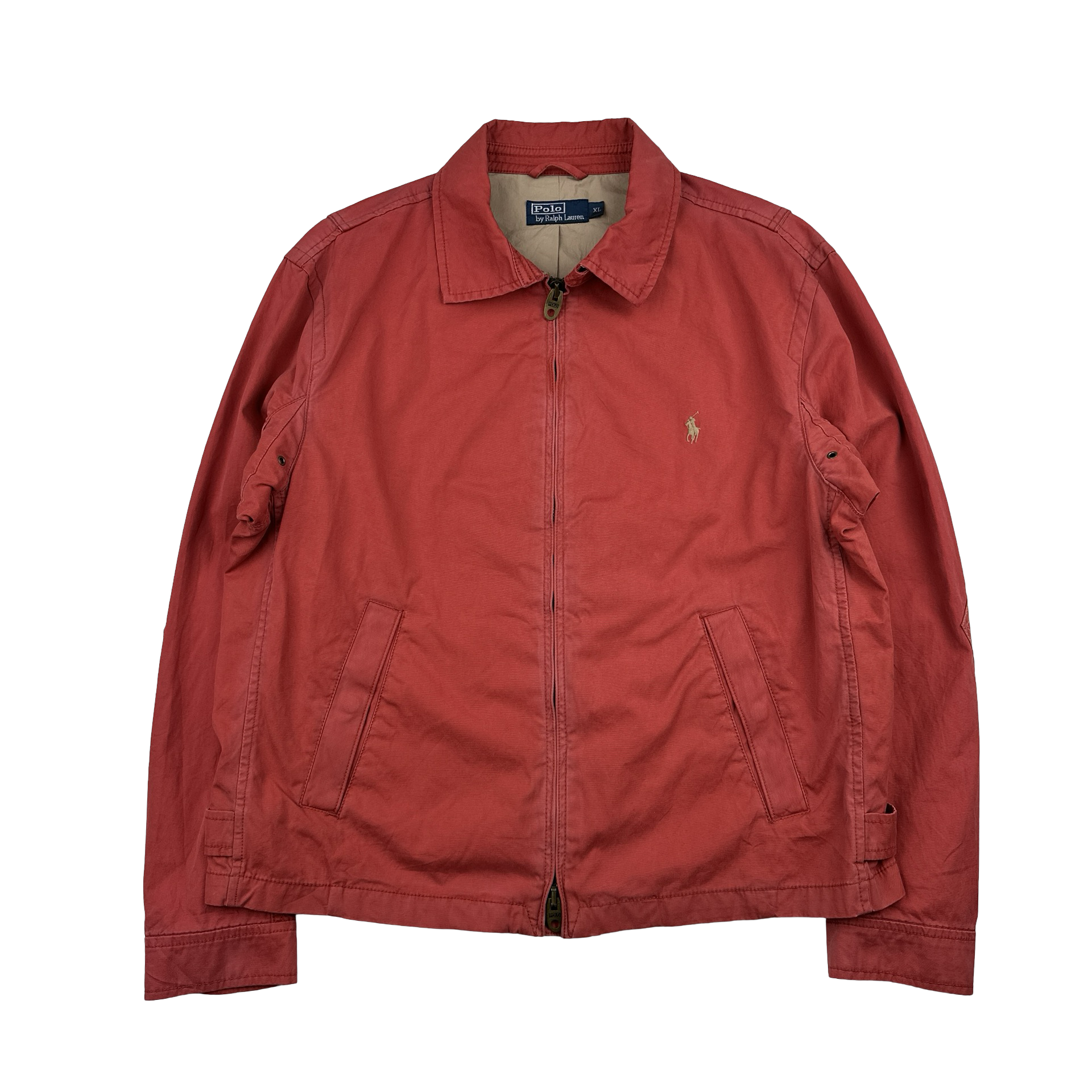 Ralph Lauren Red Harrington Lightweight Bomber Jacket - XL