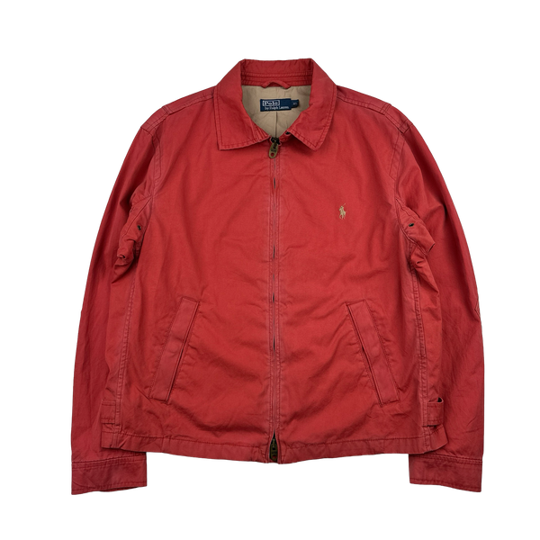 Ralph Lauren Red Harrington Lightweight Bomber Jacket - XL
