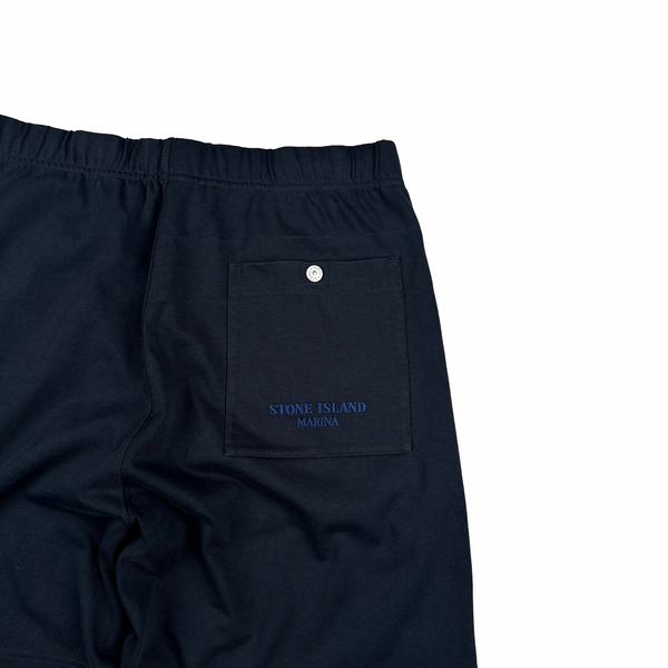 Stone Island Marina 2024 Navy Overdyed Shorts - Medium