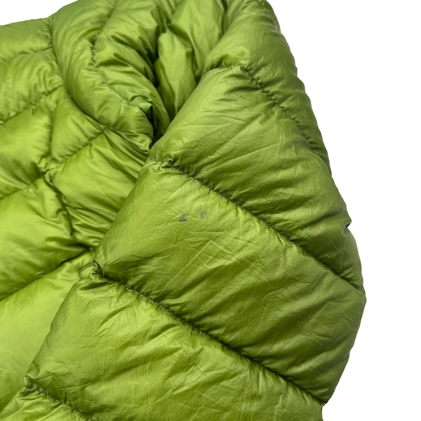 RAB Green Infinity Endurance Down Zipped Puffer Jacket - Large