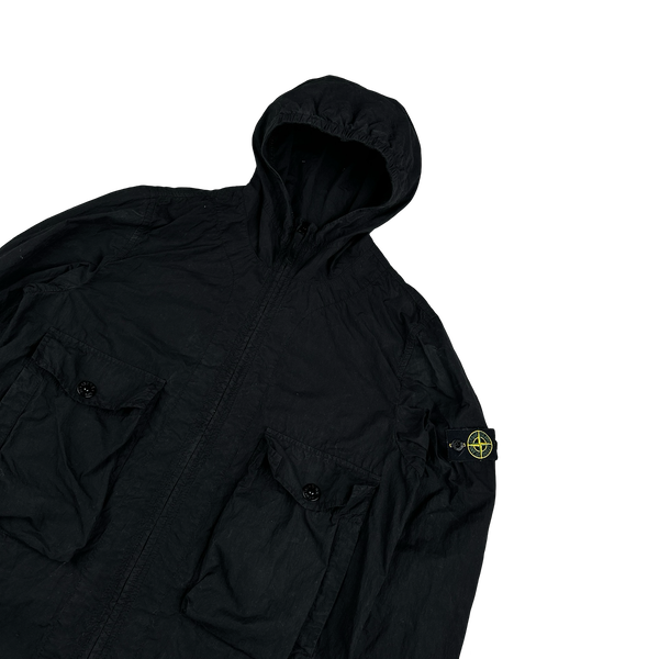 Stone Island 2020 Black Junior Lightweight Polycotton Jacket - Age 14