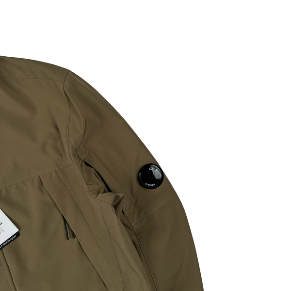 CP Company Camel Soft Shell R Bomber Jacket - Small