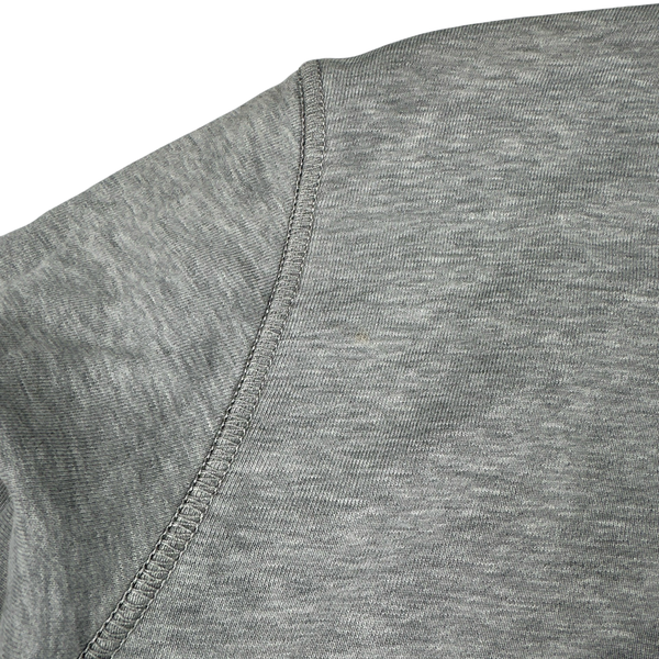 Stone Island 2021 Grey Cotton Crewneck Sweatshirt - Medium