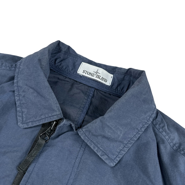Stone Island Water Repellent Light Cotton Nylon Twill Jacket - Medium
