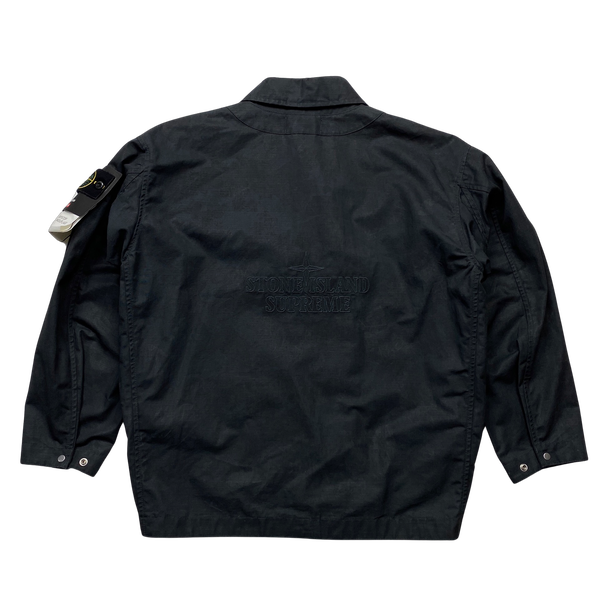 Supreme X Stone Island Reactive Ice Camo Ripstop Jacket - Small