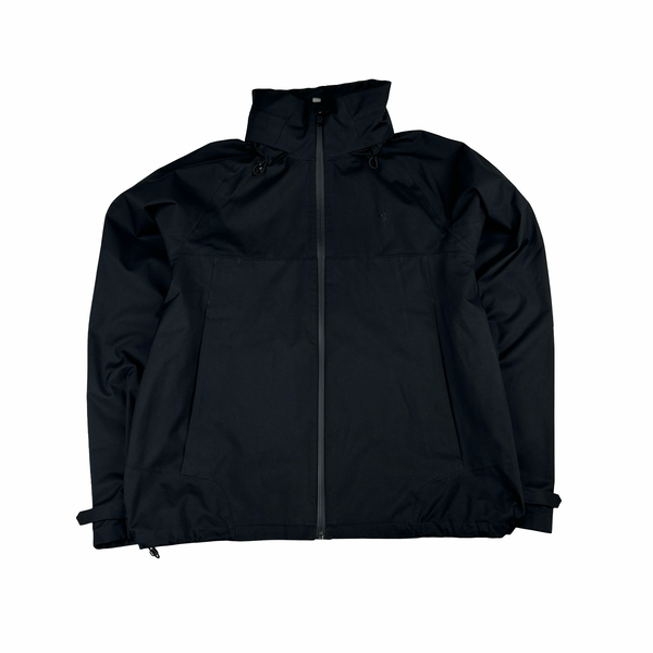 Ralph Lauren Performance Black Windproof Nylon Jacket - Large
