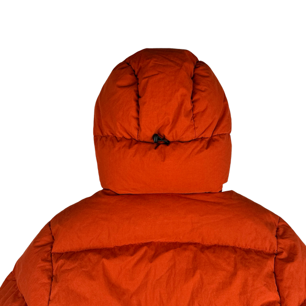CP Company Orange 50 Fili Down Filled Puffer Jacket - Large