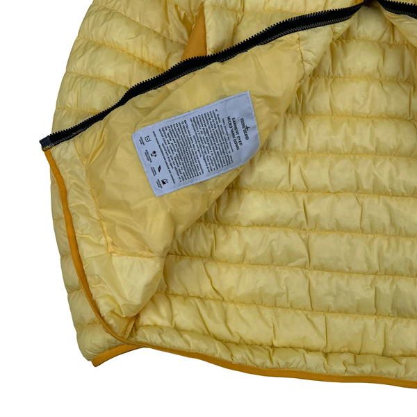 Stone Island 2018 Yellow Down Filled Puffer Jacket - XL