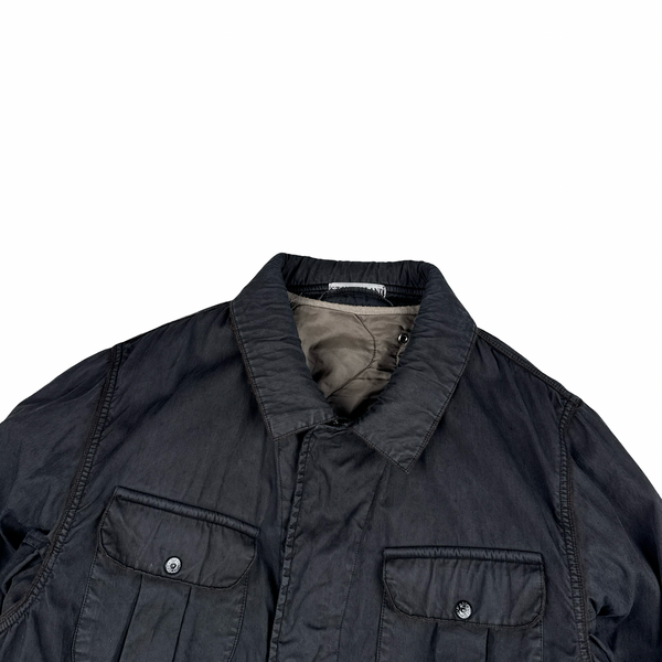 Stone Island 2006 Navy Multi Pocket Dutch Rope Lined Jacket - XXL