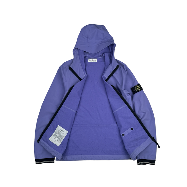 Stone Island 2015 Violet Purple Comfort Shell Jacket - Medium