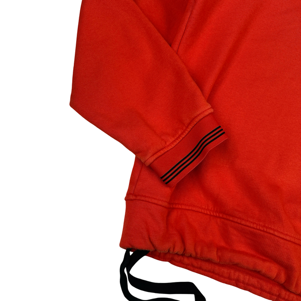 Adidas X CP Company Red Spellout Pull Over Hoodie - Medium
