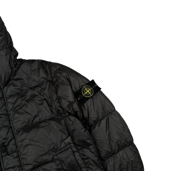 Stone Island 2013 Grey Garment Dyed Puffer Jacket - Small