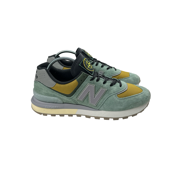 Stone Island x New Balance 574 Legacy Trainers - UK 12.5