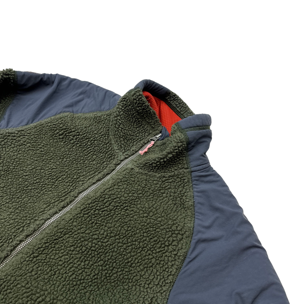 RAB Dark Green Deep Pile Fleece - Medium