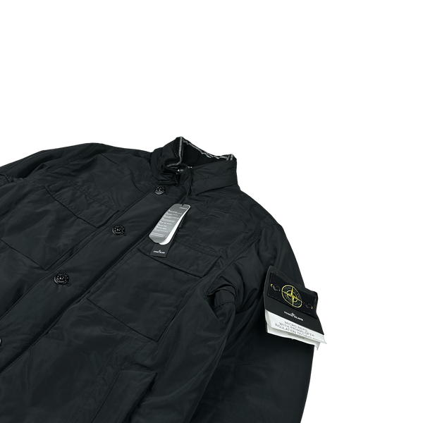 Stone Island 2019 Black Micro Reps Primaloft Winter Jacket - XXL