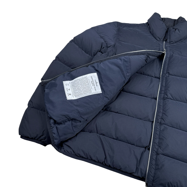 Stone Island 2023 Navy Seamless Tunnel Nylon Down TC Jacket - XL