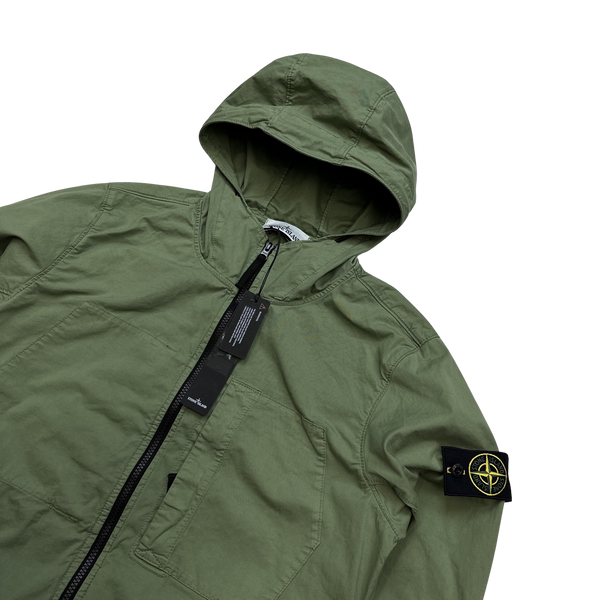 Stone Island 2023 Supima Cotton Twill Stretch TC Jacket - Small