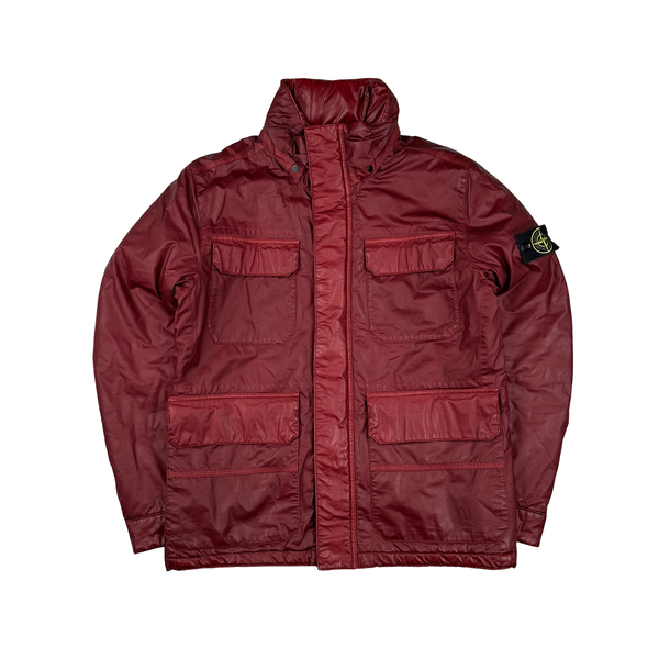 Stone Island 2011 Multipocket Mussola Gommato Jacket - Large