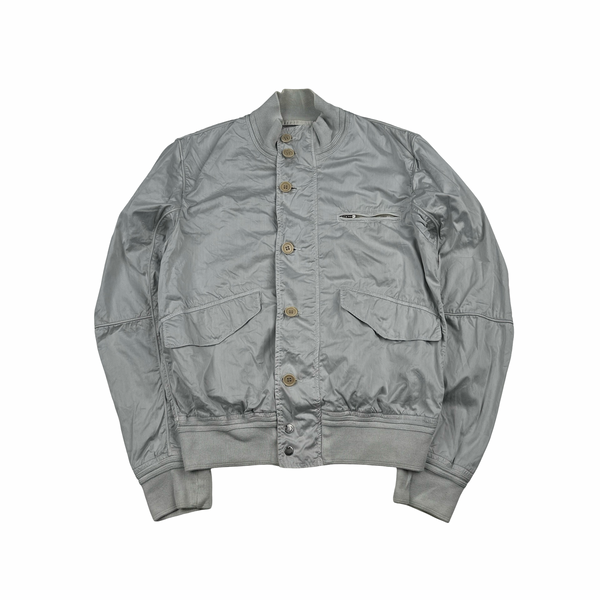 CP Company 2007 Multi Pocket Cotton Blend Bomber Jacket - Medium