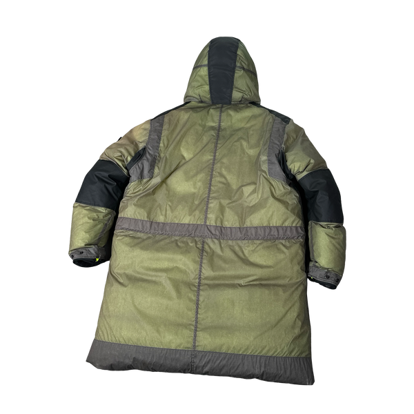 Stone Island 2016 Resin-T Shell Down Puffer Ice Jacket - Large