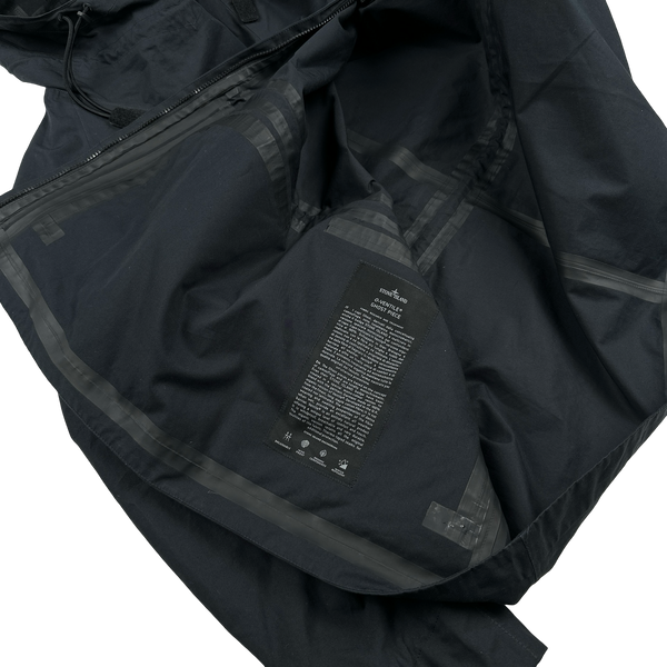 Stone Island 2022 Navy Ghost O-Venile Pullover Smock Jacket - Medium