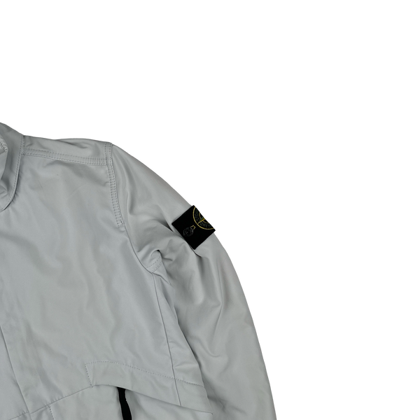 Stone Island Ice Blue Light Soft Shell R Jacket - Small