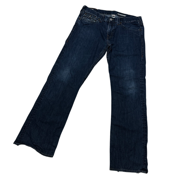 True Religion Blue Ricky Super Regular Jeans - 38"