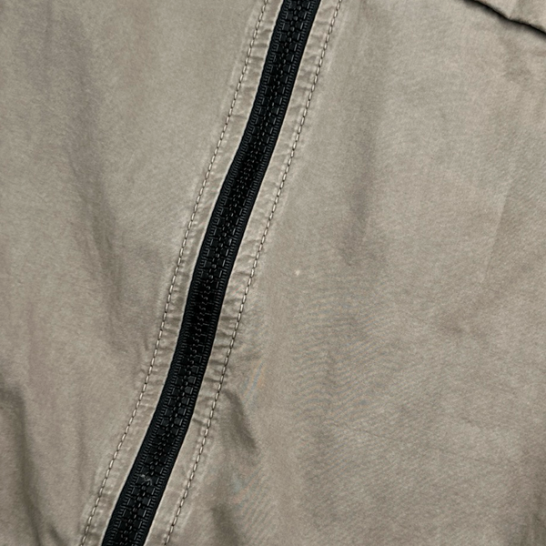 Stone Island 2020 Beige Zipped Chest Pocket Overshirt - Medium