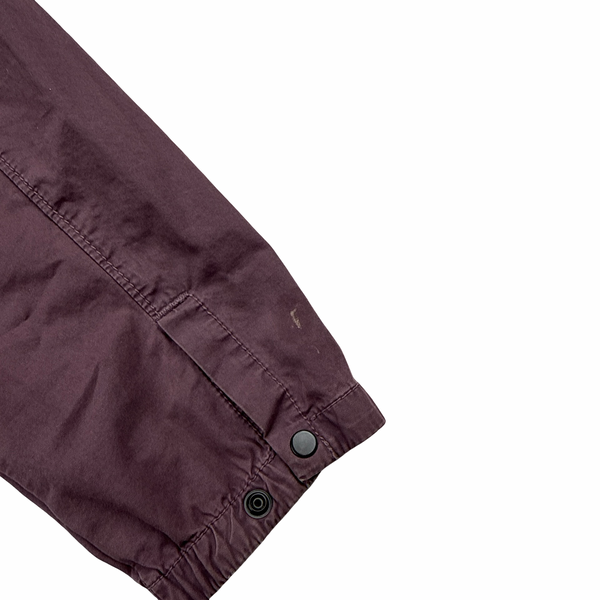 Stone Island 2020 Purple Zipped Overshirt - Large