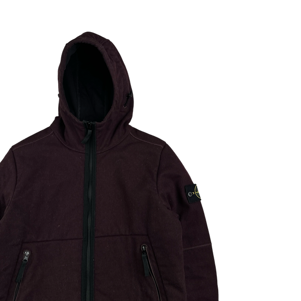 Stone Island 2017 Burgundy Panno R 4L Stretch Jacket - Small