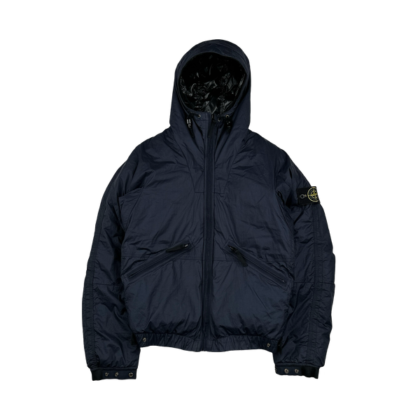 Stone Island 2010 Navy Hyperlight Down Filled Puffer Jacket - Small