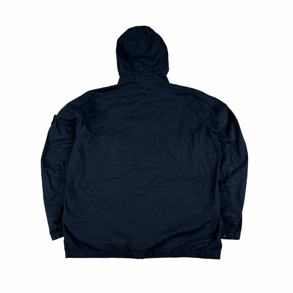 Stone Island 2024 Navy Supima Cotton Twill Stretch TC Jacket - XL