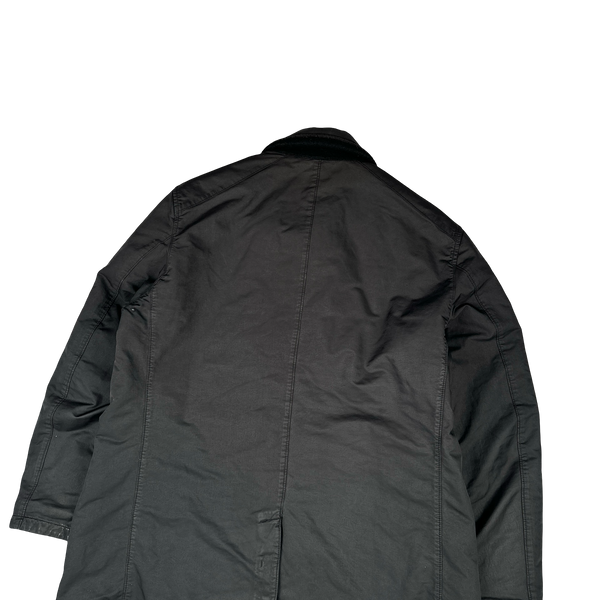 Stone Island 2017 Charcoal Grey David TC Primaloft Lined Long Jacket -3XL