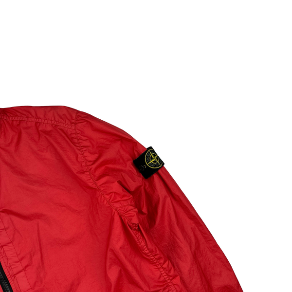 Stone Island 2019 Red Membrana TC 3L Hooded Jacket - XL