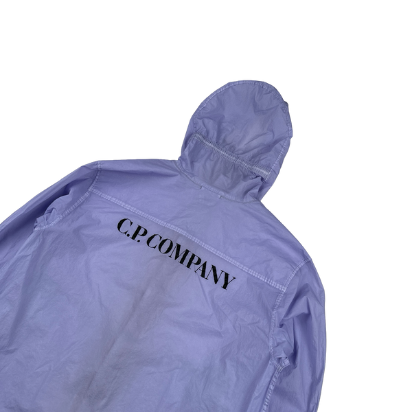 CP Company Lilac Lightweight Nylon Spellout Jacket - Small