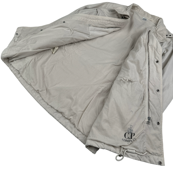 CP Company Vintage Off White  Buckle Multi Pocket Jacket - Large