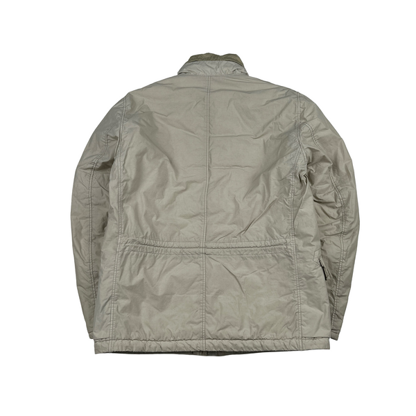 Stone Island 2022 Tan Naslan Light Watro Primaloft Shoulder Badge Field Jacket - Medium