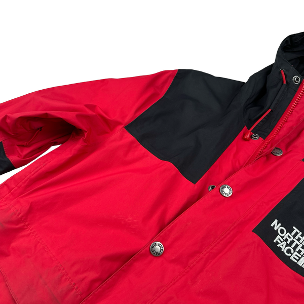 North Face Red Mountain Waterproof Hooded Jacket - Small