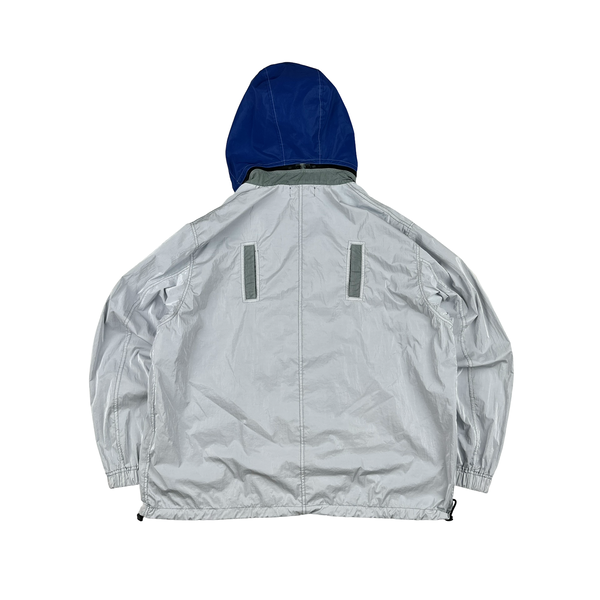 Stone Island Nylon Metal Reflective Marina Jacket - Large