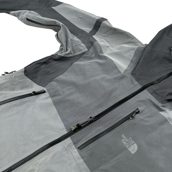 North Face Grey L3 Summit Series Rain Jacket - Small